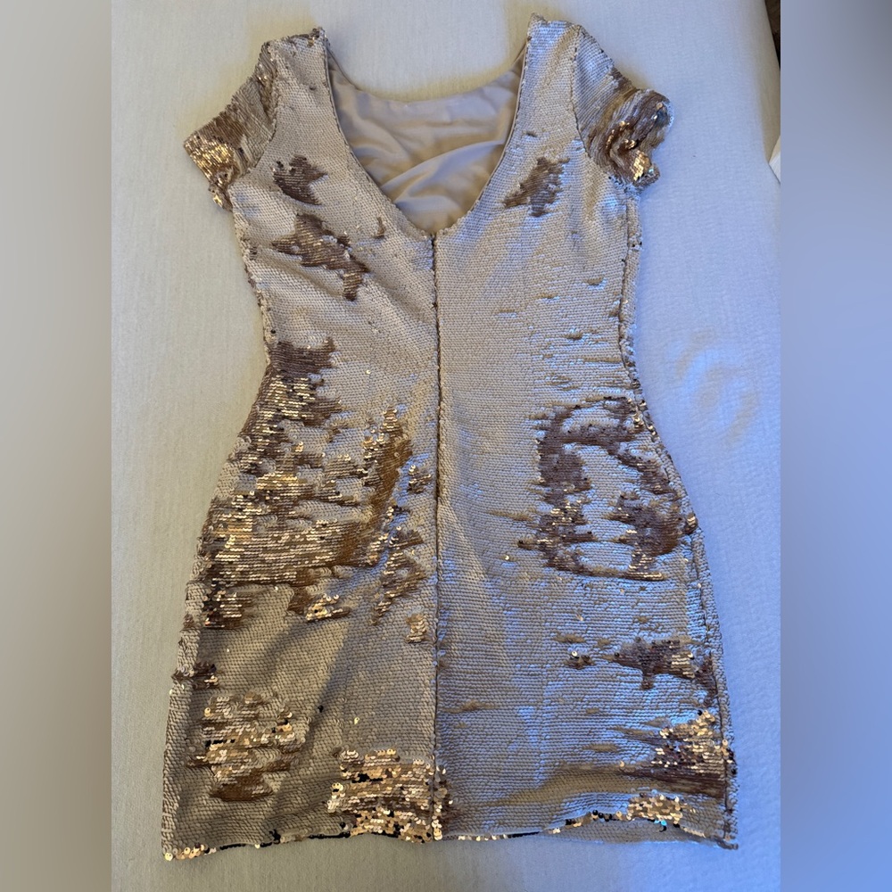 Ark & Co Sequin Dress with matte and shiny sequins - Picture 2 of 7